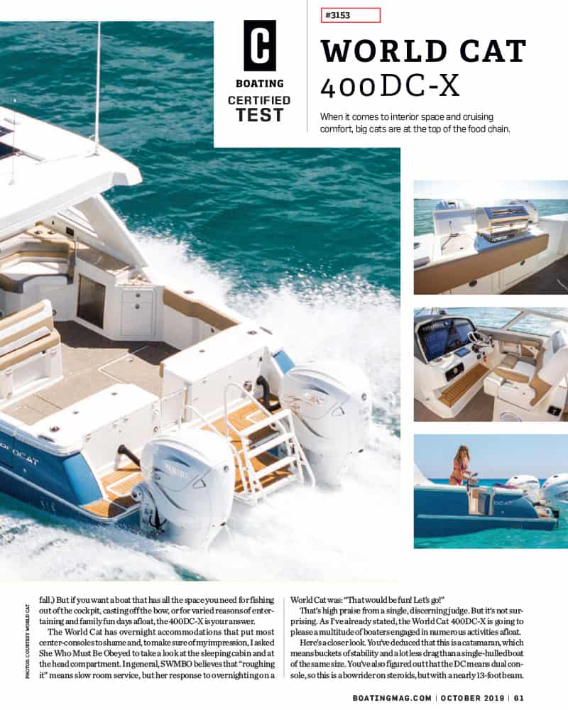 Boating - October 2019